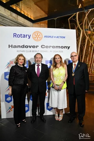 Rodolphe Melki: President of the Rotary Club of Beirut Cedars